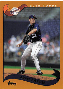 2002 Topps Baseball Adam Eaton #461