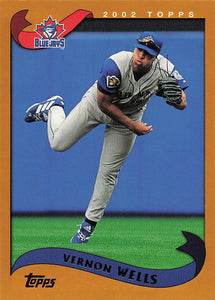 2002 Topps Baseball Vernon Wells #463