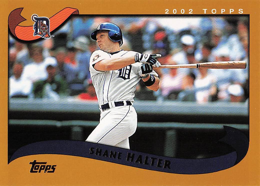 2002 Topps Baseball Shane Halter #473