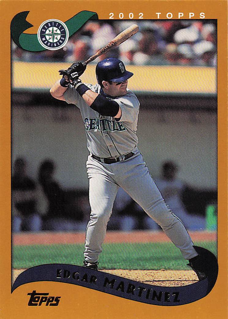 2002 Topps Baseball Edgar Martinez #475