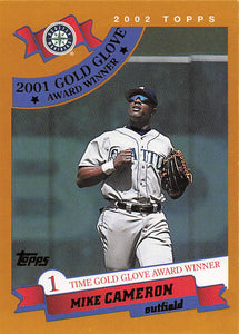 2002 Topps Baseball Mike Cameron #702