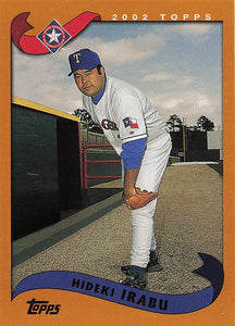 2002 Topps Baseball Hideki Irabu #488
