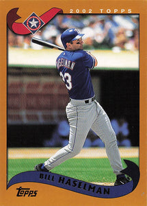 2002 Topps Baseball Bill Haselman #496