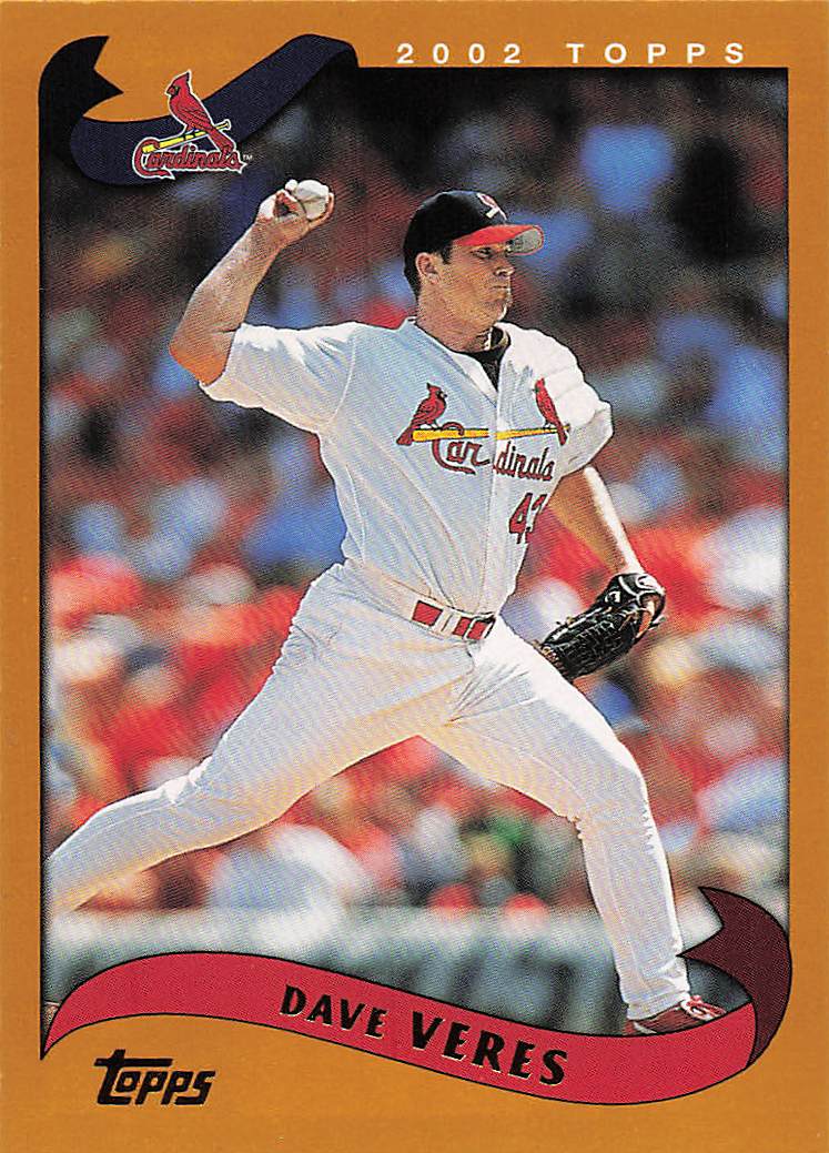 2002 Topps Baseball Dave Veres #497