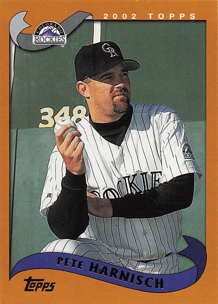 2002 Topps Baseball Pete Harnisch #498