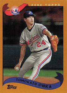 2002 Topps Baseball Tomokazu Ohka #499