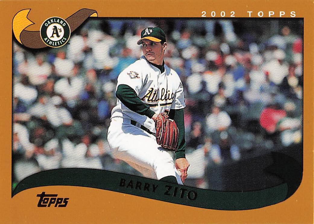 2002 Topps Baseball Barry Zito #455