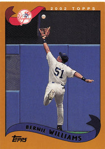 2002 Topps Baseball Bernie Williams #510