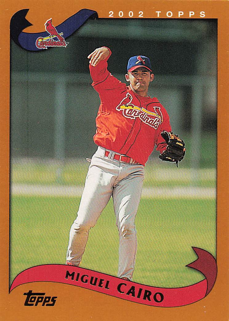 2002 Topps Baseball Miguel Cairo #511
