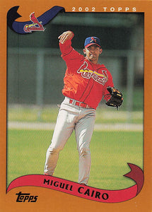 2002 Topps Baseball Miguel Cairo #511