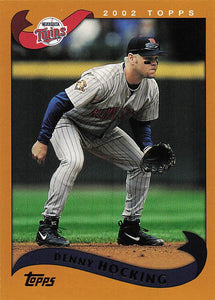 2002 Topps Baseball Denny Hocking #512