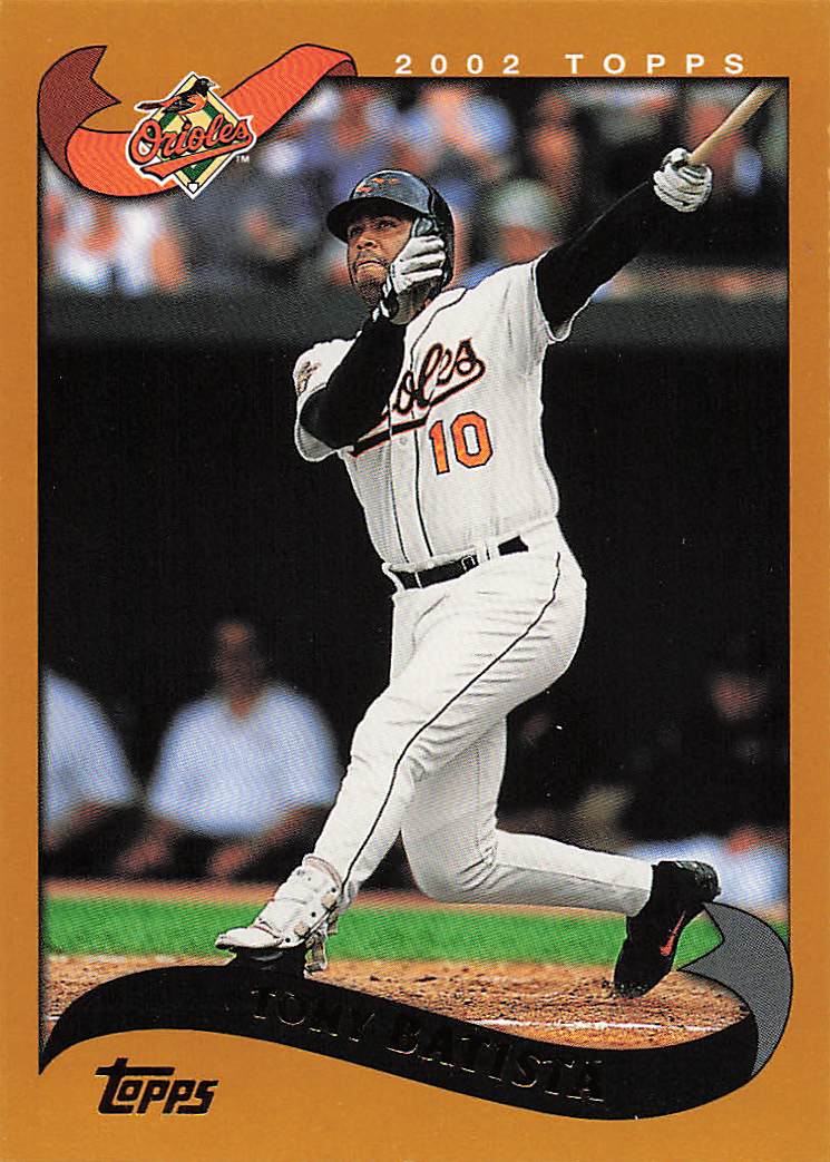 2002 Topps Baseball Tony Batista #513