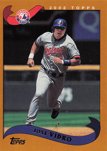 2002 Topps Baseball Jose Vidro #515