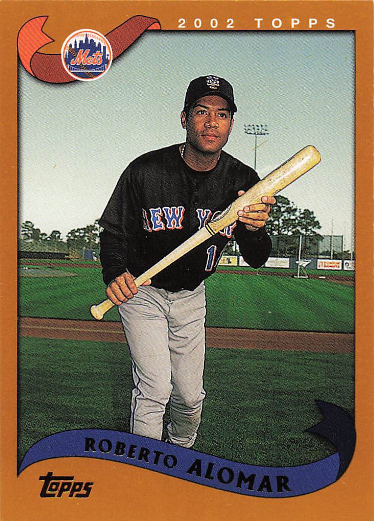 2002 Topps Baseball Roberto Alomar #520
