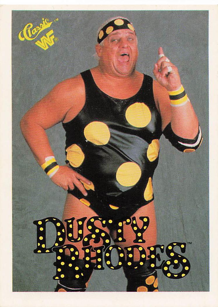 1989 Classic WWF Wrestling Dusty Rhodes #16