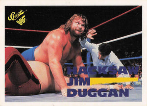 1989 Classic WWF Wrestling Hacksaw Jim Duggan #65
