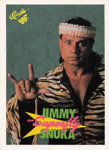 1989 Classic WWF Wrestling Superfly Jimmy Snuka #69