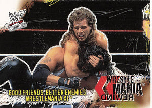 2001 Fleer WWF Wrestlemania Wrestling Good Friends Better Enemies #91