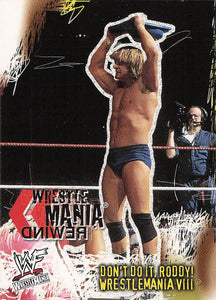 2001 Fleer WWF Wrestlemania Wrestling Don't Do It, Roddy #88