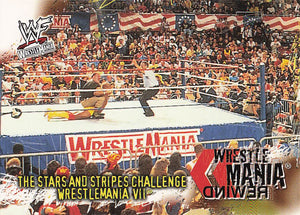 2001 Fleer WWF Wrestlemania Wrestling Stars and Stripes Challenge #87