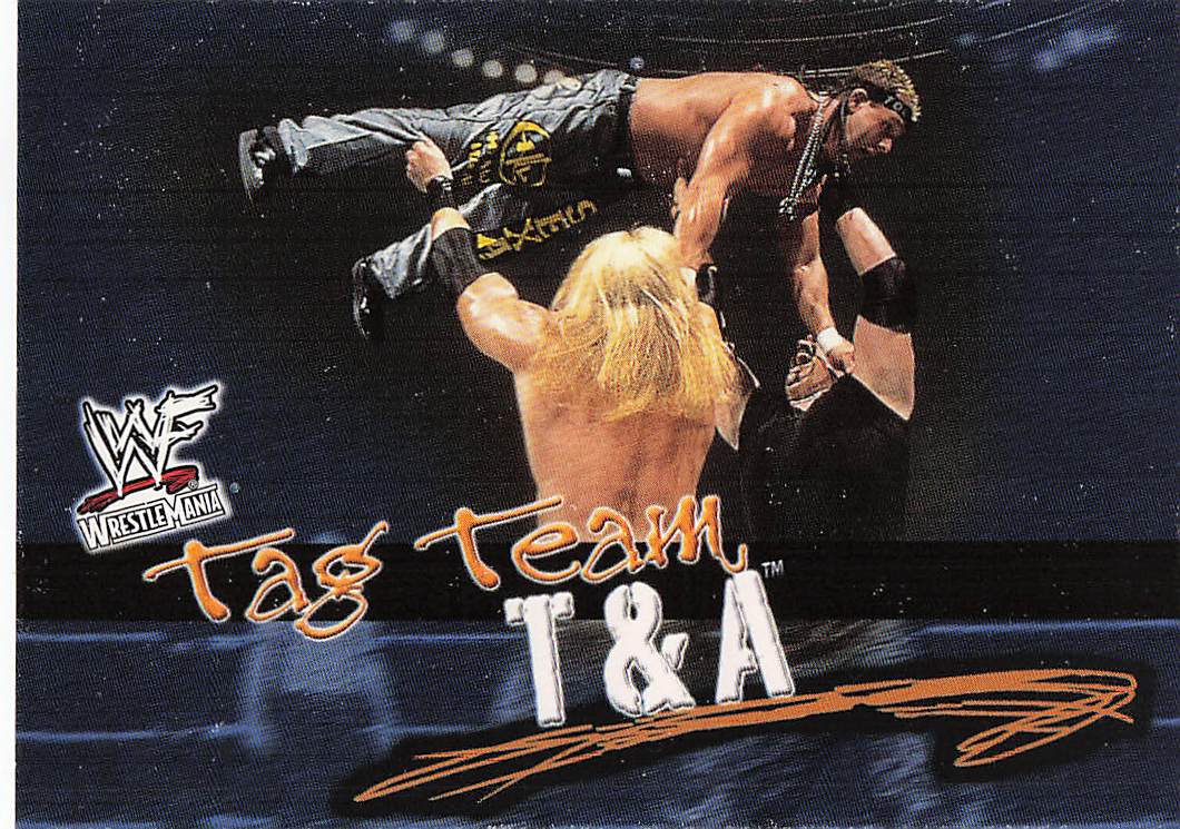 2001 Fleer WWF Wrestlemania Wrestling T and A #74