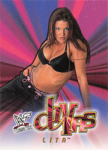 2001 Fleer WWF Wrestlemania Wrestling Lita #67 Rookie