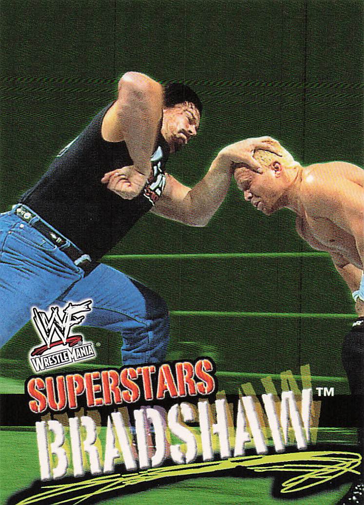 2001 Fleer WWF Wrestlemania Wrestling Bradshaw #57
