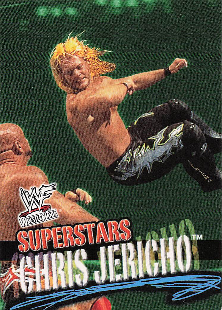 2001 Fleer WWF Wrestlemania Wrestling Chris Jericho #54