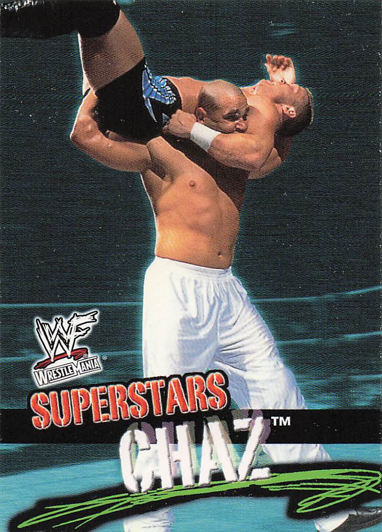 2001 Fleer WWF Wrestlemania Wrestling Chaz #53
