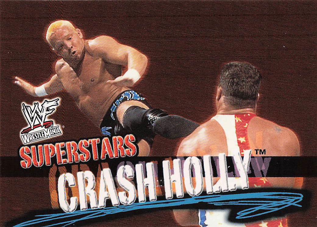 2001 Fleer WWF Wrestlemania Wrestling Crash Holly #42 Rookie