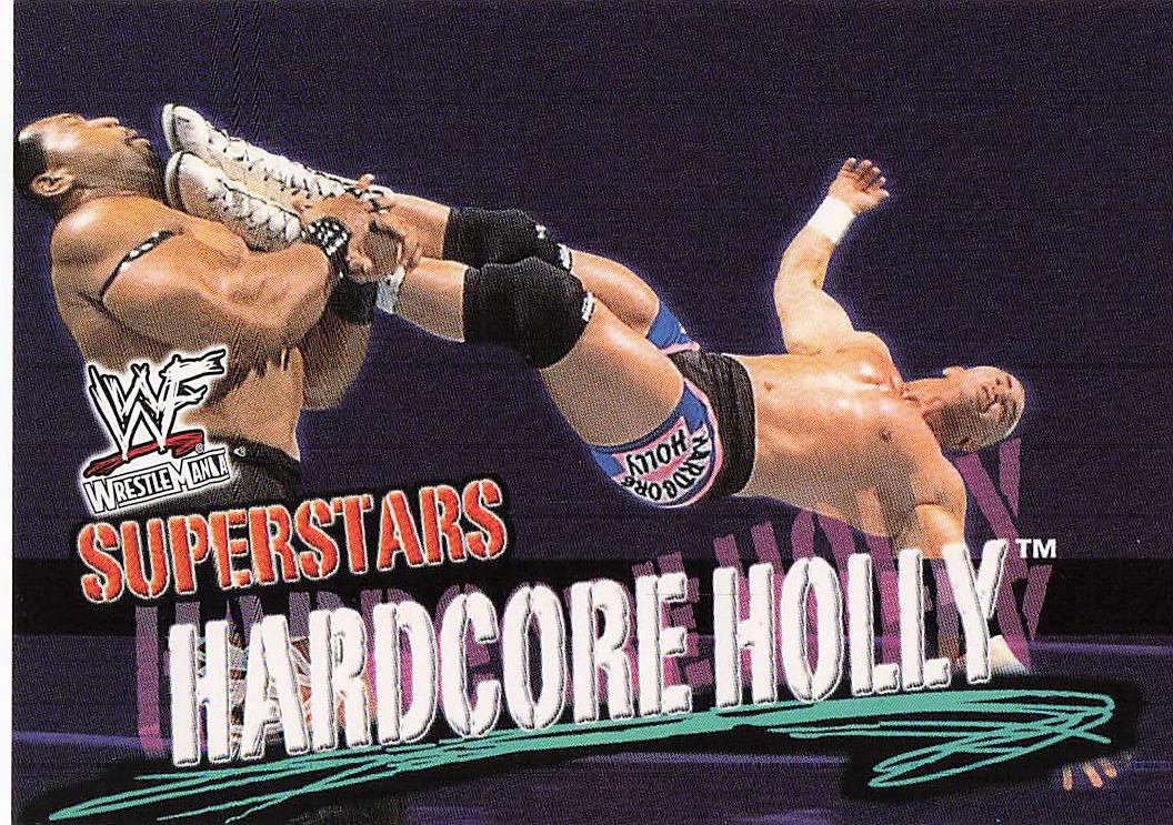 2001 Fleer WWF Wrestlemania Wrestling Hardcore Holly #28