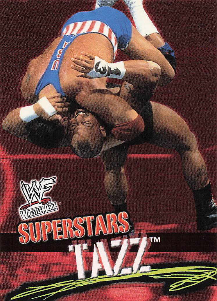 2001 Fleer WWF Wrestlemania Wrestling Tazz #26