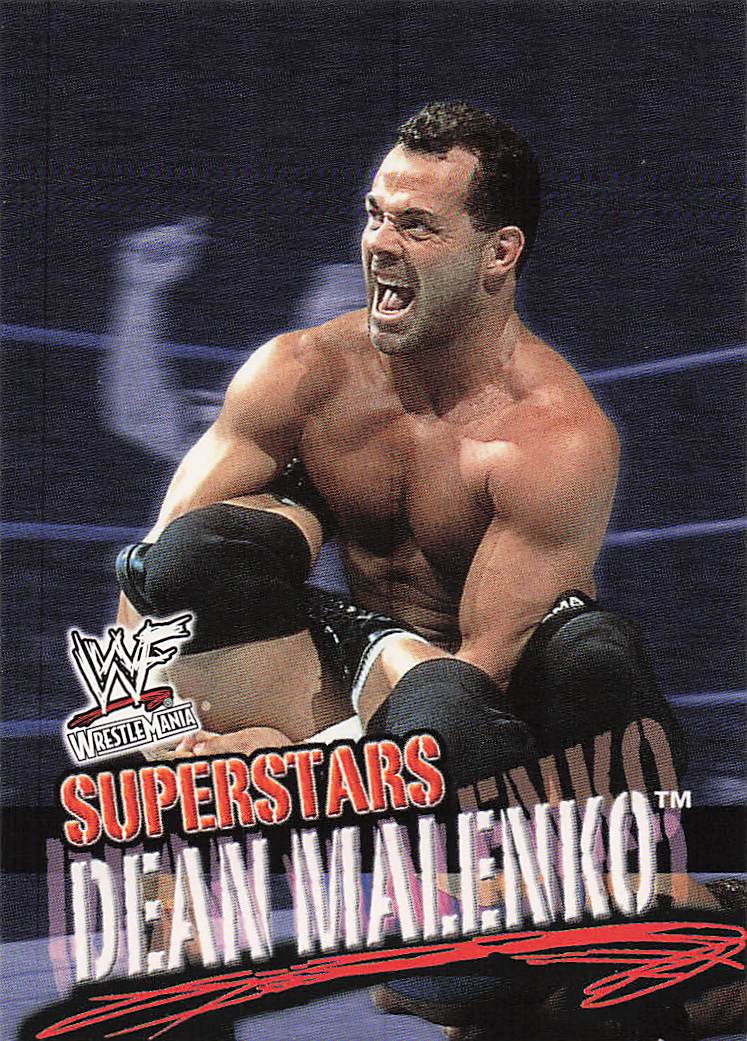 2001 Fleer WWF Wrestlemania Wrestling Dean Malenko #25