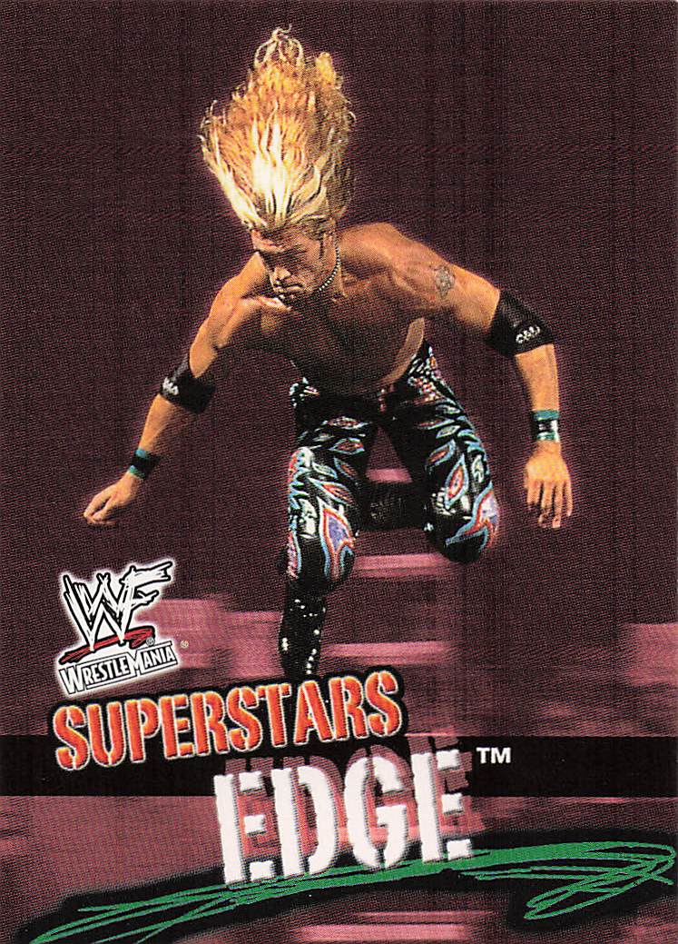 2001 Fleer WWF Wrestlemania Wrestling Edge #21