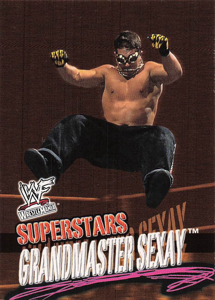 2001 Fleer WWF Wrestlemania Wrestling Grand Master Sexay #17 Rookie