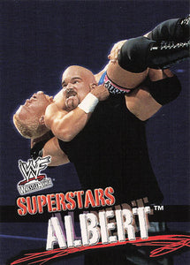 2001 Fleer WWF Wrestlemania Wrestling Albert #12