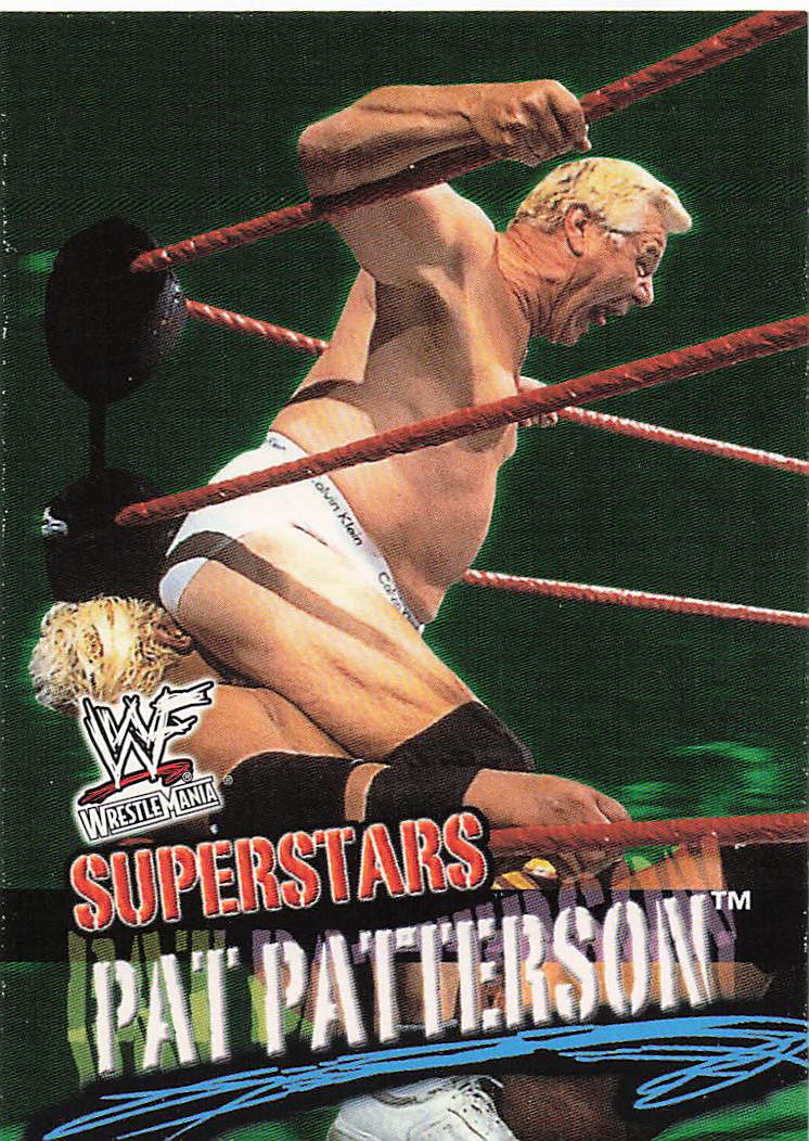 2001 Fleer WWF Wrestlemania Wrestling Pat Patterson #39