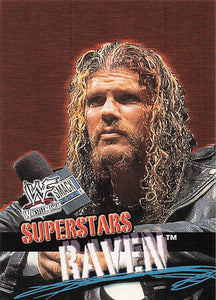 2001 Fleer WWF Wrestlemania Wrestling Raven #5
