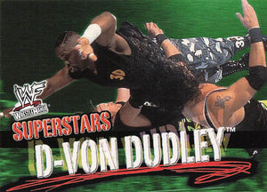 2001 Fleer WWF Wrestlemania Wrestling D-Von Dudley #2