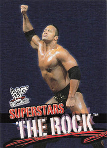 2001 Fleer WWF Wrestlemania Wrestling The Rock #1
