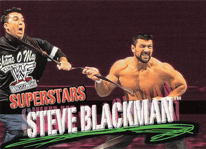 2001 Fleer WWF Wrestlemania Wrestling Steve Blackman #33