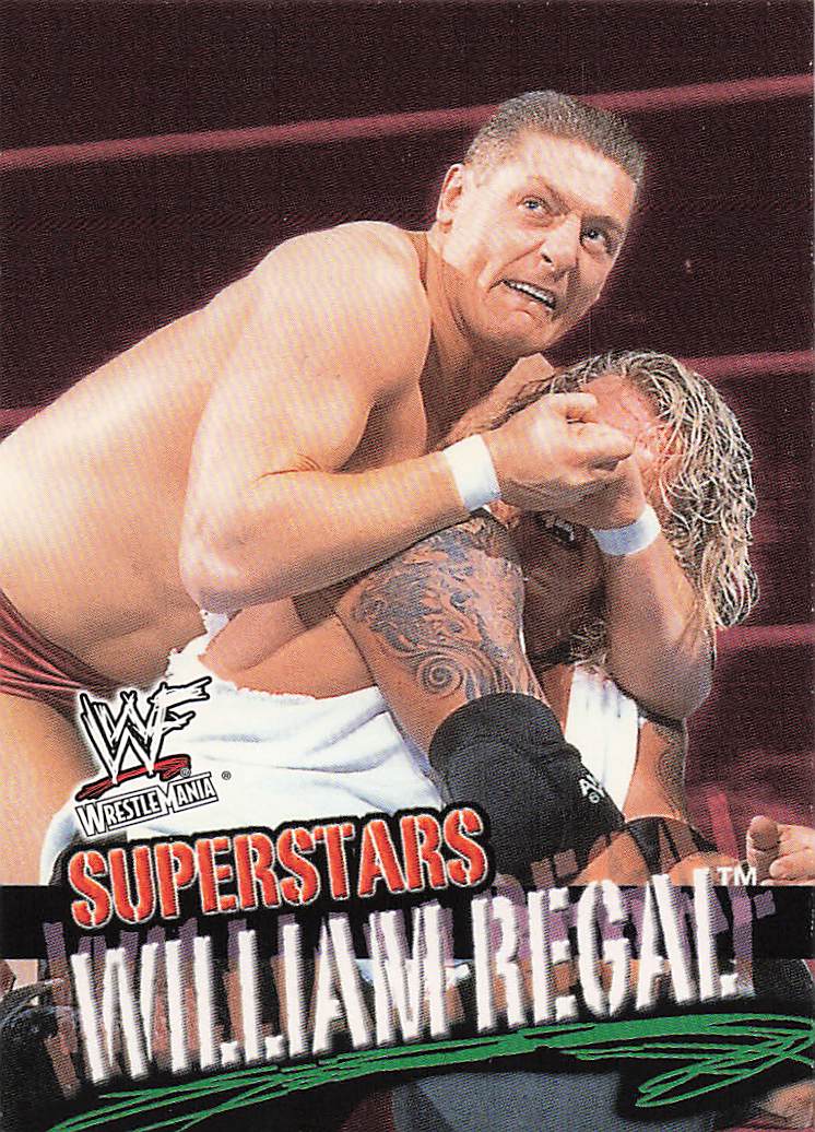 2001 Fleer WWF Wrestlemania Wrestling William Regal #19