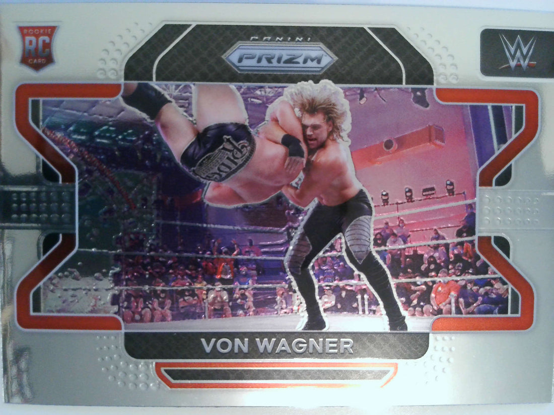2022 Panini Prizm WWE Wrestling Von Wagner #4 Rookie