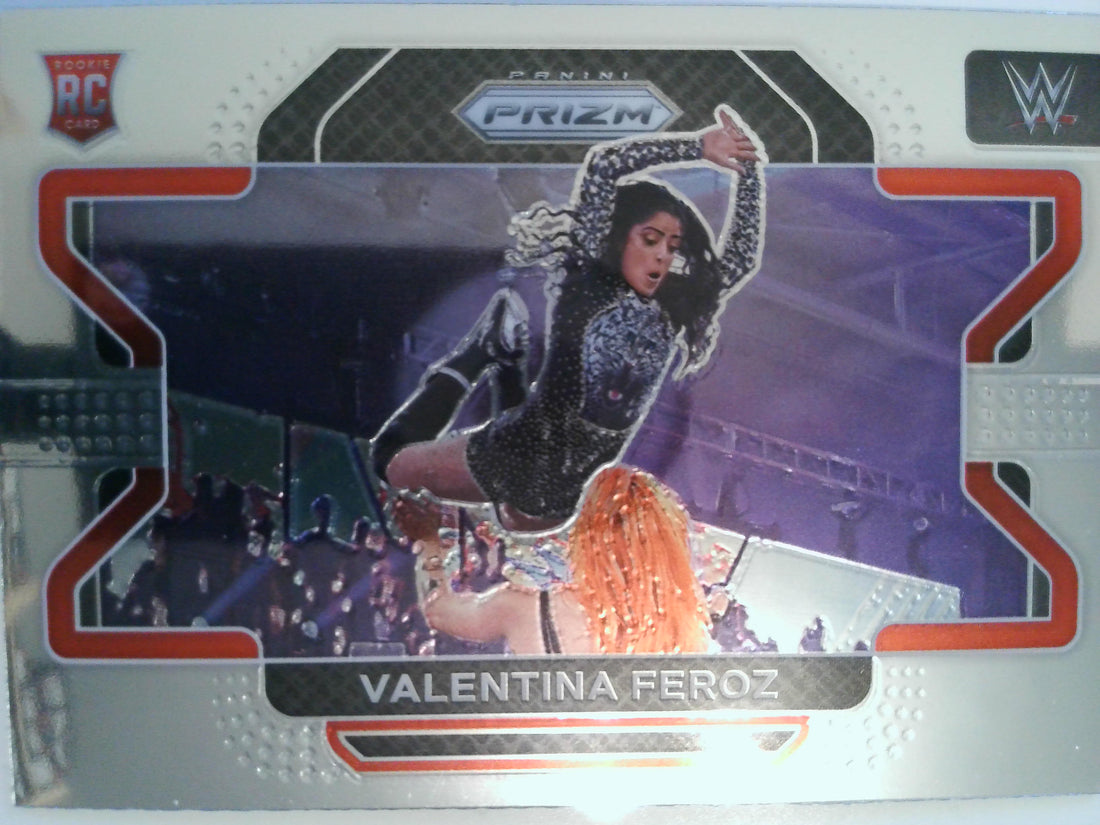 2022 Panini Prizm WWE Wrestling Valentina Feroz #92 Rookie