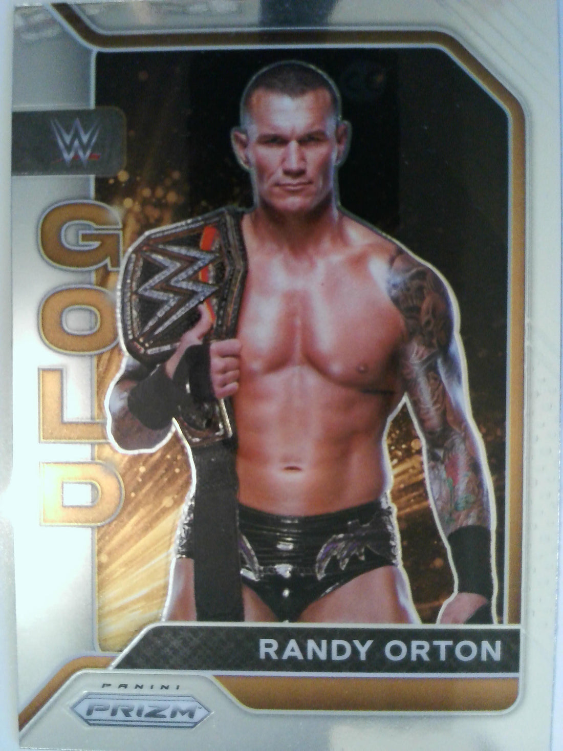 2022 Panini Prizm WWE Wrestling WWE Gold Randy Orton #1