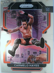 2022 Panini Prizm WWE Wrestling Carmelo Hayes #162 Rookie
