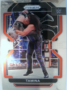 2022 Panini Prizm WWE Wrestling Tamina #156