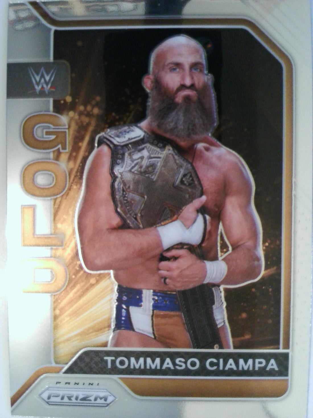 2022 Panini Prizm WWE Wrestling WWE Gold Tommaso Ciampa #4
