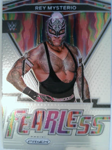 2022 Panini Prizm WWE Wrestling Fearless Rey Mysterio #19