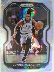 2020-21 Panini Prizm Basketball Silver Prizms Lonnie Walker IV #142